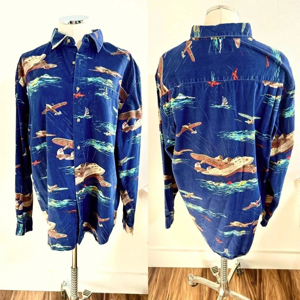 Vintage Guess Button Down
